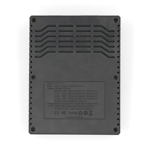 18650Δοκιμαστής μπαταρίας με οθόνη LCD για AA AAA9V NiMH 1