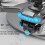 Drone FPV WiFi avec caméra 4K, pliable et maintien d'altitude 5