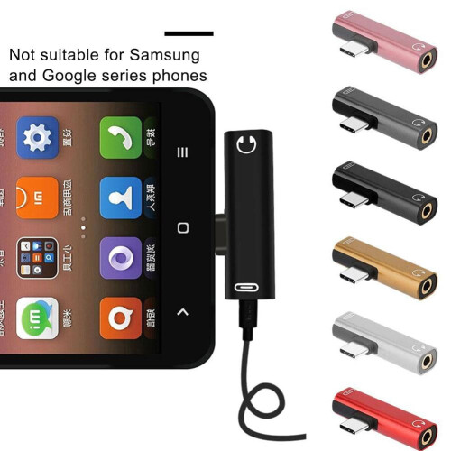 USB-C-auf-3,5-mm-Audioadapter mit Ladefunktion 1