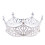 Vintage Rhinestone Brudekrone Legering 5