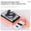 Conjunto de 5 Estojos Portáteis para Discos Rígidos em Plástico ABS 2