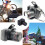 Profesjonelt telefoto digitalkamera HD 4