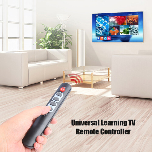 Télécommande infrarouge programmable à 6 boutons pour TV, décodeur et DVD 1