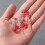 LED Spacer Red Light Emitting Diode 120 pcs 5