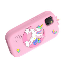 2,8-Zoll-Kindertelefon 32 GB Pink 10,9 x 6,2 x 1,3 cm