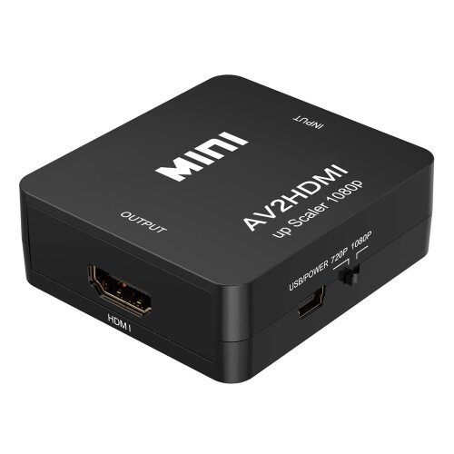 RCA til HDMI-konverter 1080p60Hz 2