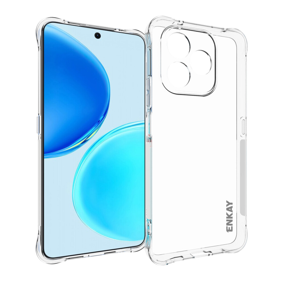 (Transparent) Phone Cover For Honor X8d 4G Clear Phone Case Shockproof Anti-Slip Tpu Cover 6914293397164