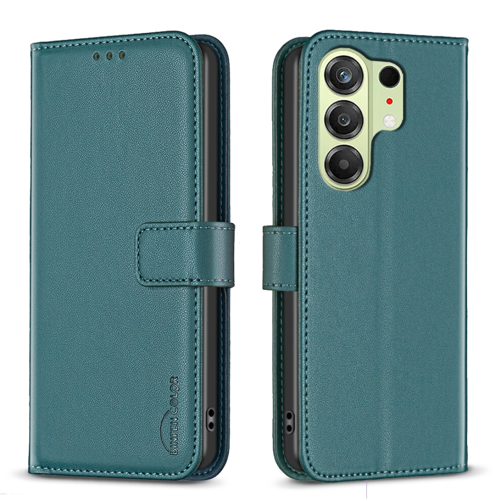 (Green) Phone Cover For Tecno Camon 50 4G Bf17 Phone Case Wallet Folio Flip Leather Cover Green 6914296966213