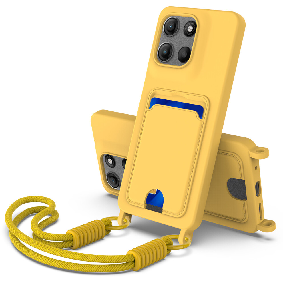 (Yellow) Phone Cover For Motorola Moto G57 5G / Motorola Moto G57 Power 5G / Motorola Moto G100 5G (2025) / M Yellow 6914295851398