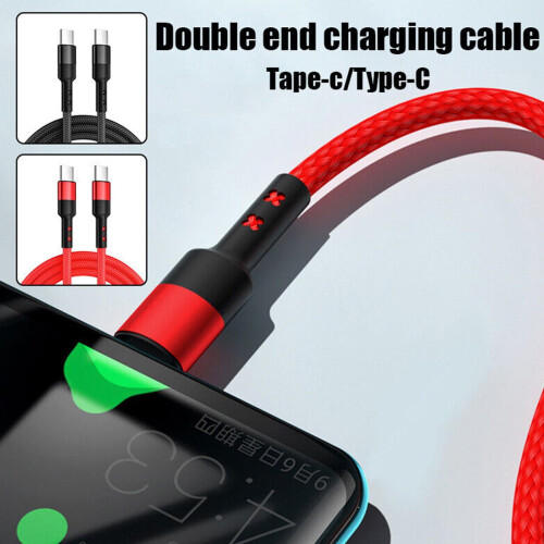 USB-C til USB-C hurtigladekabel 100W 2