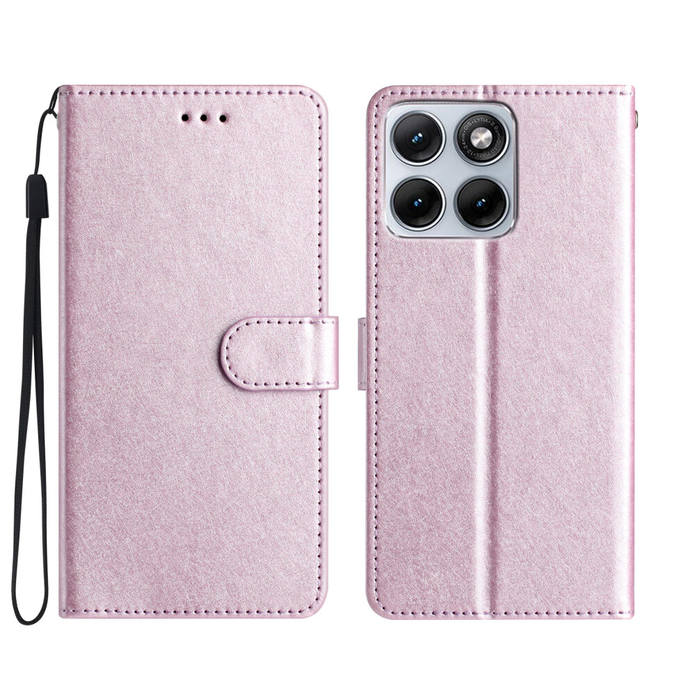 (Light ) Phone Cover For Motorola Edge 70 Fusion+ 5G / Edge 70 Fusion 5G Wallet Case Leather Folio Phone Cove Purple 6914295276733