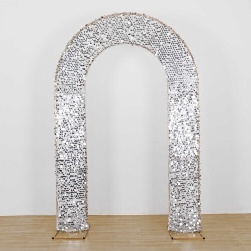 BalsaCircle Sequined -taustansuoja 8 jalan pyöreälle kaarelle 1