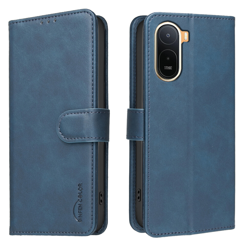 (Blue) Phone Cover For Xiaomi Redmi A7 Pro 4G (171.56Mm) Bf37 Case Rfid Blocking Wallet Stand Leather Phone Blue 6914294040656