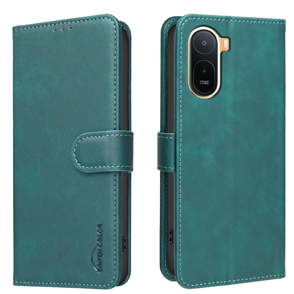 (Green) Phone Cover For Xiaomi Redmi A7 Pro 4G (171.56Mm) Bf37 Case Rfid Blocking Wallet Stand Leather Phone Green 6914290817283