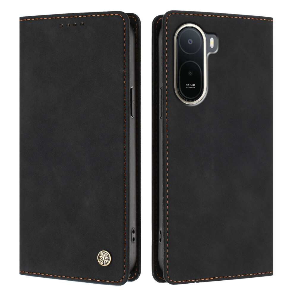 (Black) Phone Cover For Xiaomi Redmi A7 Pro 4G (171.56Mm) Case Hx Rfid Blocking Wallet Stand Leather Flip Ph Black 6914292675218