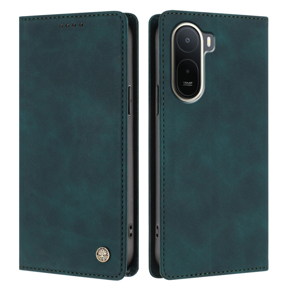 (Dark ) Phone Cover For Xiaomi Redmi A7 Pro 4G (171.56Mm) Case Hx Rfid Blocking Wallet Stand Leather Flip Ph Green 6914296775563