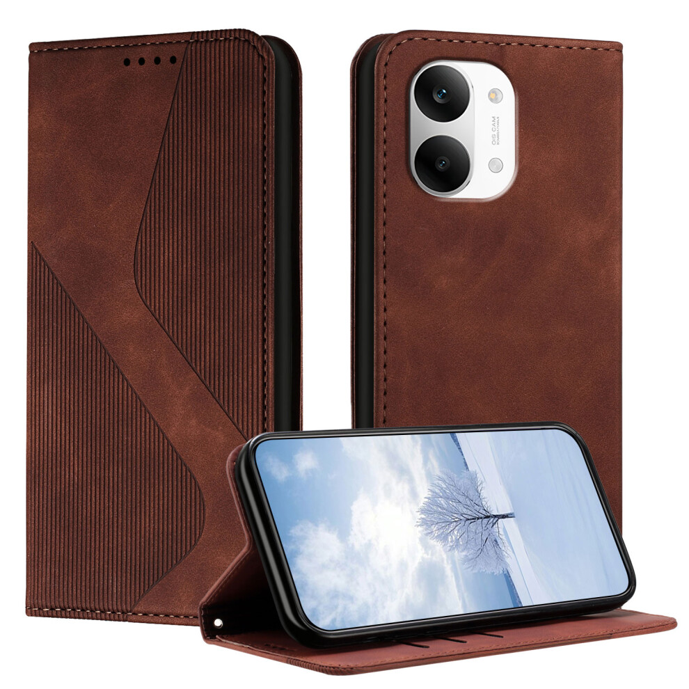 (Brown) Phone Cover For Xiaomi Redmi Turbo 5 Max 5G / Xiaomi Poco X8 Pro Max 5G Phone Cover Skin-Touch Feel Brown 6914296481372