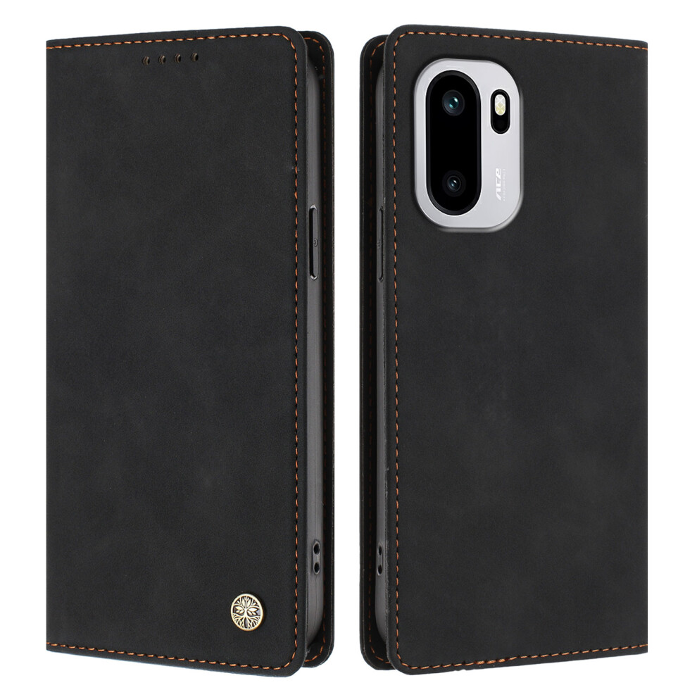 (Black) Phone Cover For Oneplus Ace 6 5G / Oneplus Ace 6T 5G / Oneplus 15R 5G Case Hx Rfid Blocking Wallet S Black 6914296941609