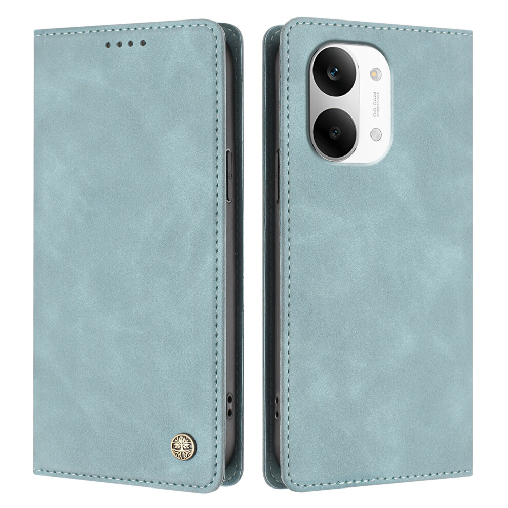 (Lake ) Phone Cover For Xiaomi Redmi Turbo 5 Max 5G / Xiaomi Poco X8 Pro Max 5G Case Hx Rfid Blocking Wallet Blue 6914293694942