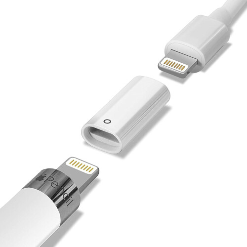 Apple Pencil Laddningsadapter Ersättning Vit 2
