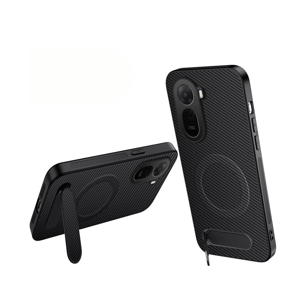 (Black) Phone Cover For Xiaomi Redmi A7 Pro 4G (171.56Mm) / Xiaomi Poco C85x 5G Qt Series Magnetic Case Kick Black 6914297277806