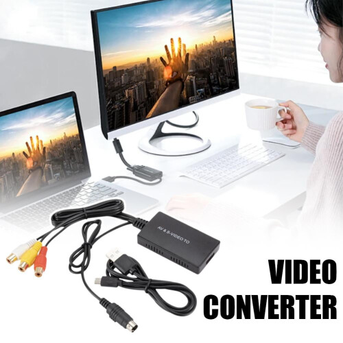 HDMI til AV & S-Video Converter 1