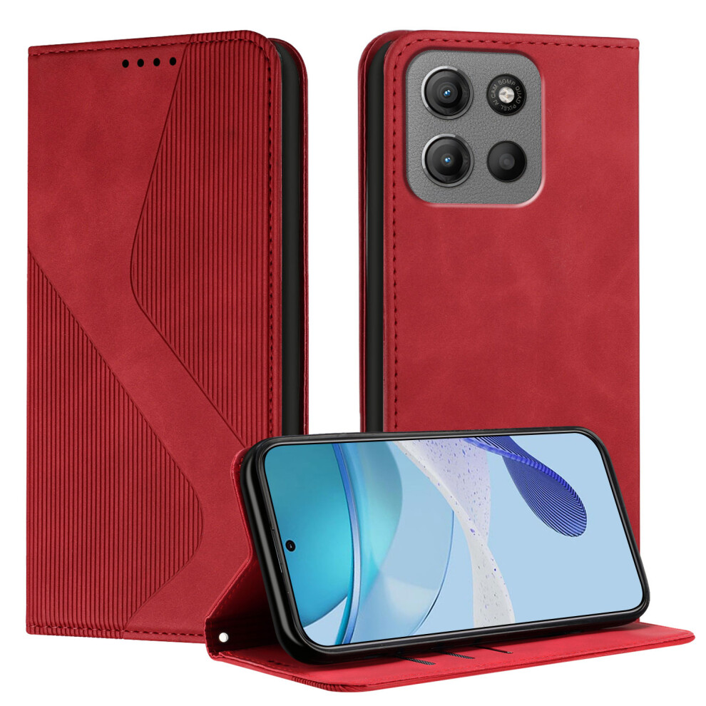 (Red) Phone Cover For Motorola Moto G17 Power 4G / G17 4G / G15 4G / G15 Power 4G Phone Cover Skin-Touch F Red 6914297334523