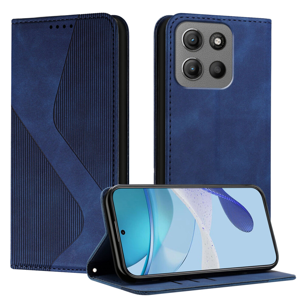 (Blue) Phone Cover For Motorola Moto G17 Power 4G / G17 4G / G15 4G / G15 Power 4G Phone Cover Skin-Touch F Blue 6914295496445