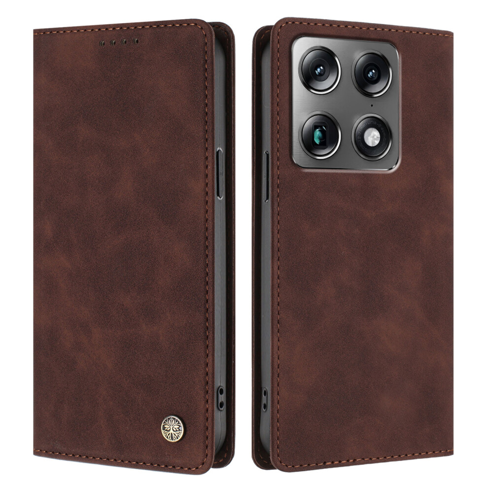 (Brown) Phone Cover For Motorola Moto X70 Air Pro 5G / Motorola Signature 5G Case Hx Rfid Blocking Wallet St Brown 6914291460280