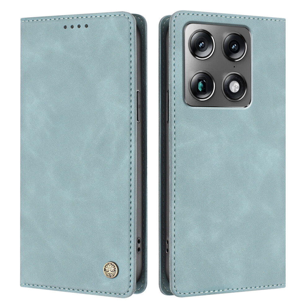 (Lake ) Phone Cover For Motorola Moto X70 Air Pro 5G / Motorola Signature 5G Case Hx Rfid Blocking Wallet St Blue 6914292642982