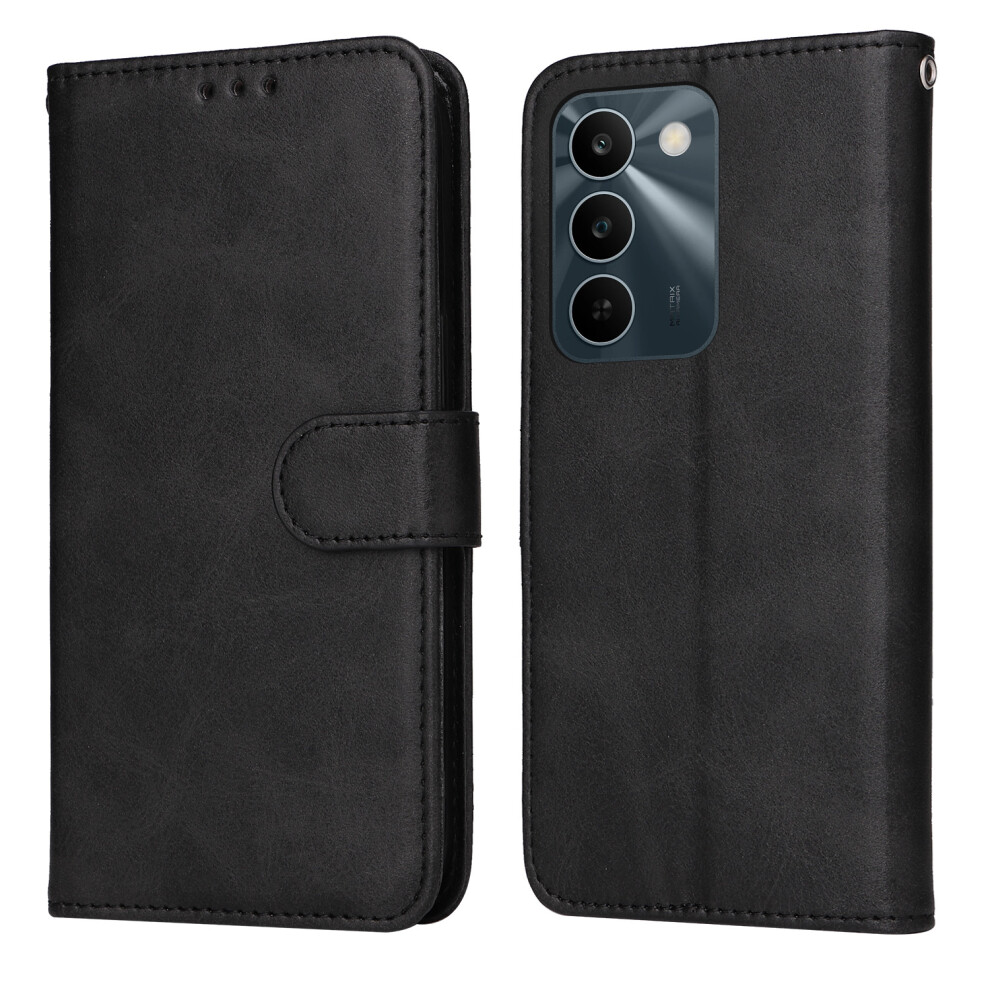 (Black) Phone Cover For Realme C83 5G Case Wallet Pu Leather Folio Flip Phone Cover Black 6914297880471