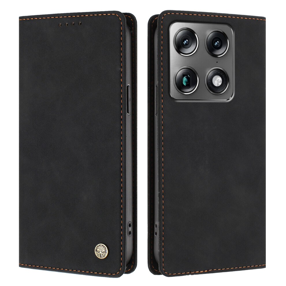 (Black) Phone Cover For Motorola Moto X70 Air Pro 5G / Motorola Signature 5G Case Hx Rfid Blocking Wallet St Black 6914299054931