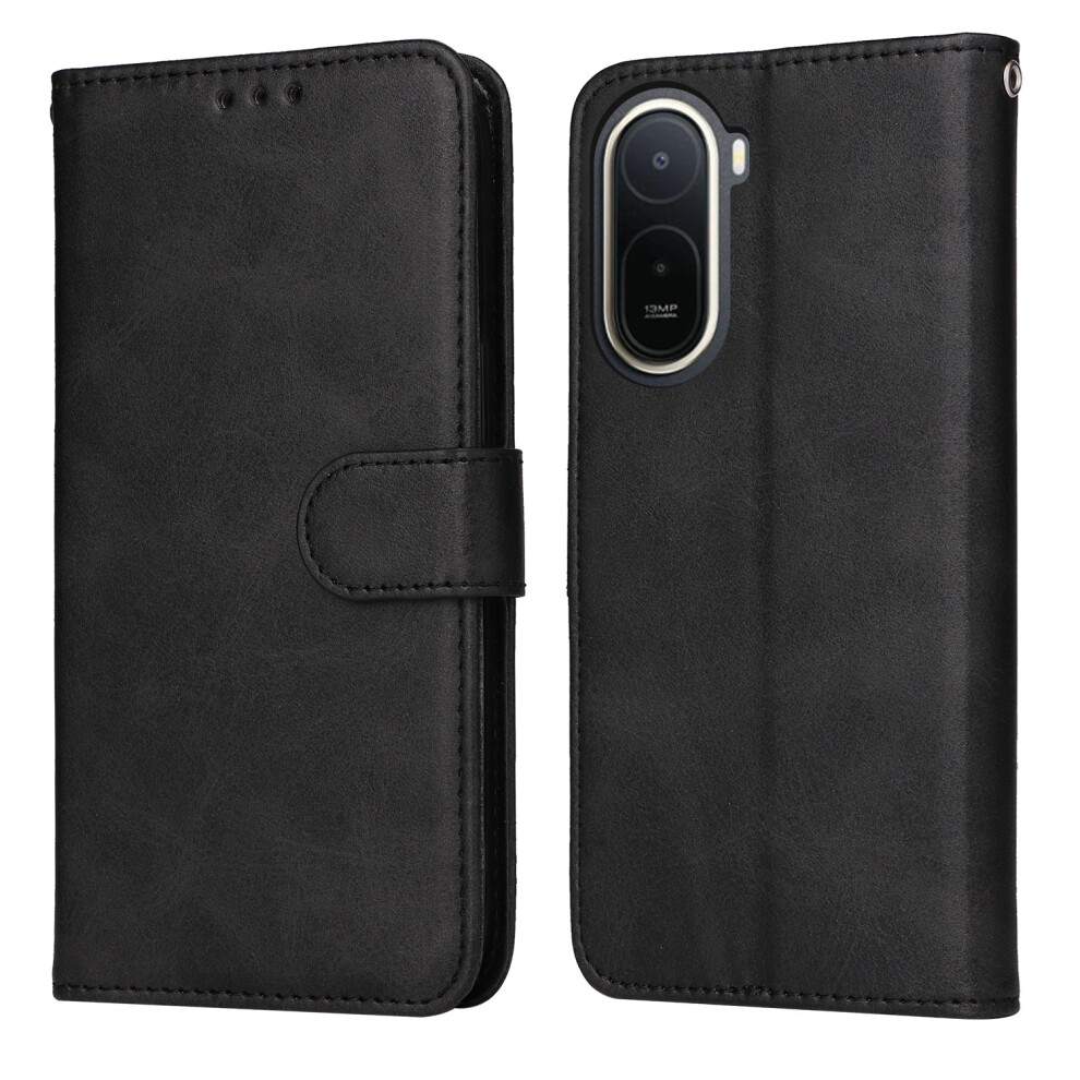 (Black) Phone Cover For Xiaomi Redmi A7 Pro 4G (171.56Mm) Case Wallet Pu Leather Folio Flip Phone Cover Black 6914292425066