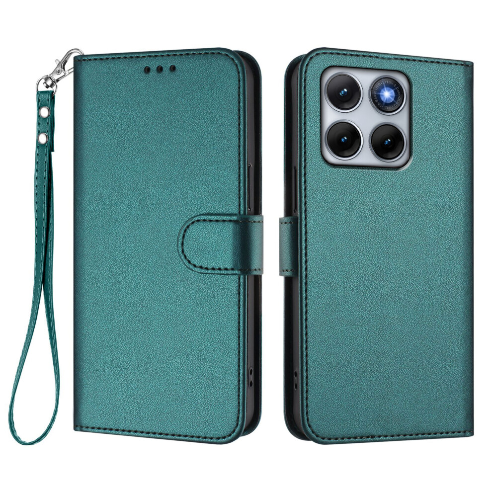 (Green) Phone Cover For Motorola Edge 70 Fusion+ 5G / Edge 70 Fusion 5G Leather Case Wallet Stand Phone Cove Green 6914291062965