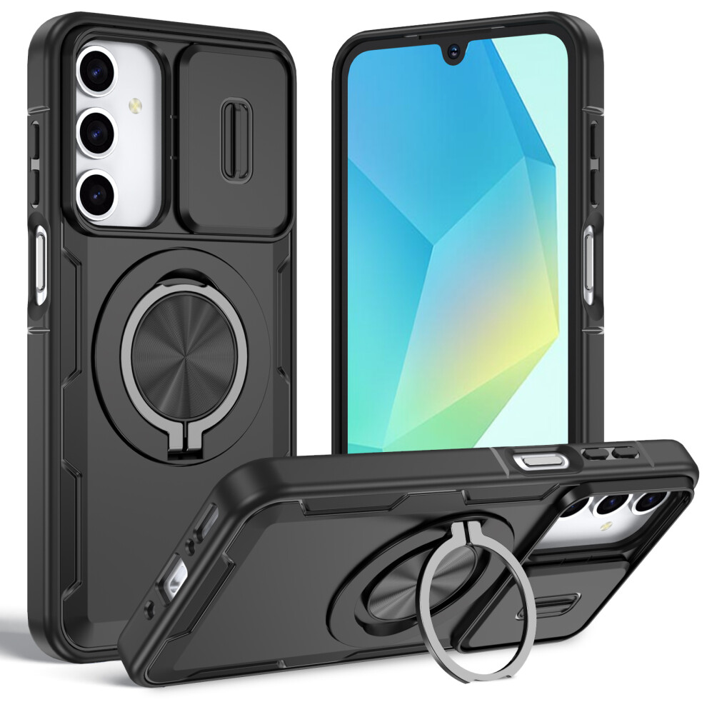 (Black) Phone Cover For Samsung Galaxy A17 4G / Galaxy A16 5G / Galaxy A16 4G / Galaxy A26 5G / Galaxy A17 5 Black 6914292258398