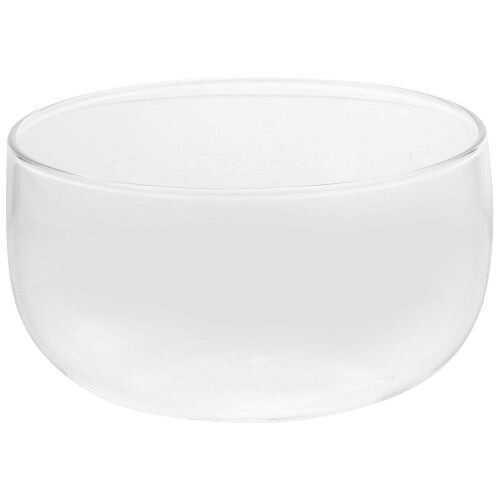 Saladekom van transparant borosilicaatglas (1 stuk) 2