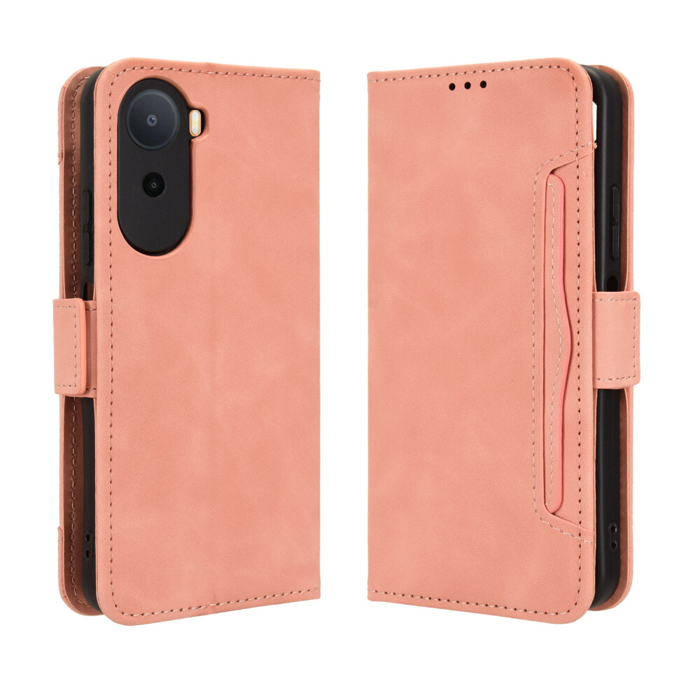 (Pink) Phone Cover For Xiaomi Redmi A7 Pro 4G (171.56Mm) Leather Case Phone Wallet Cover With Multiple Card Pink 6914290302994