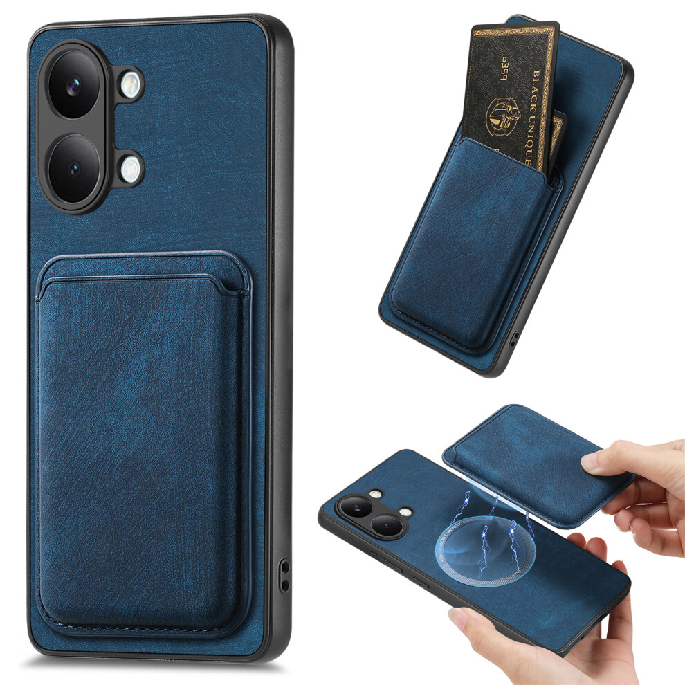 (Blue) Phone Cover For Xiaomi Redmi Turbo 5 Max 5G / Xiaomi Poco X8 Pro Max 5G Case Compatible With Magsafe Blue 6914291846176