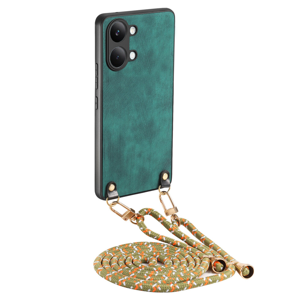 (Green) Phone Cover For Xiaomi Redmi Turbo 5 Max 5G / Xiaomi Poco X8 Pro Max 5G Retro Leather Phone Back Cov Green 6914297648668