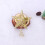 Gold Glitter Star Christmas Tree Topper 8 Inch 4