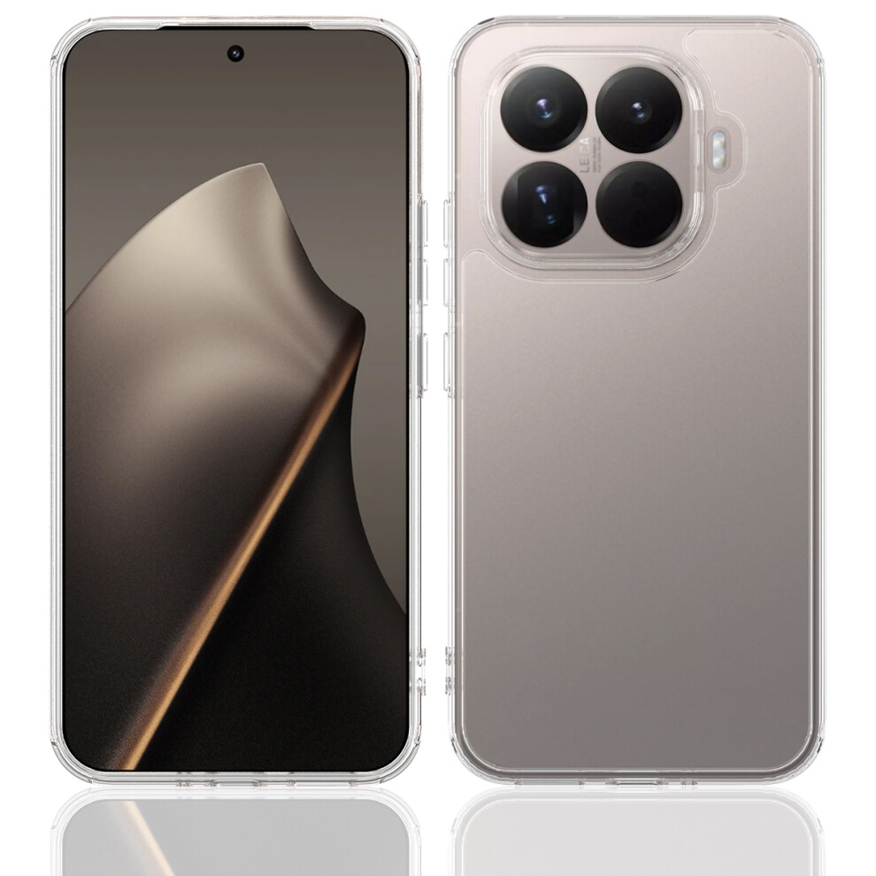 (Clear) Phone Cover For Xiaomi 17T Clear Phone Case Tpu+Acrylic Shockproof Phone Back Cover 6914294401235