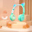 Naxoaeo Cat Ear Headphones Bluetooth Wireless/Wired 4