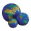 Replogle Globes Inflatable Topographical Globe, Dark Blue Ocean, 16-Inch Diameter 1
