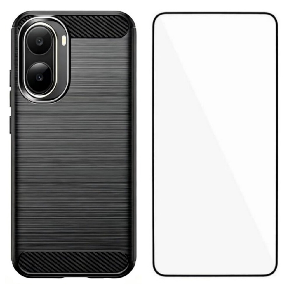 (Black) Phone Cover For Xiaomi Redmi A7 Pro 4G (171.56Mm) / Xiaomi Poco C85x 5G Case With Screen Film Ls Ser Black 6914296272130
