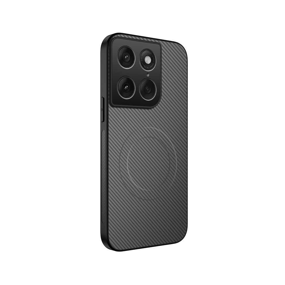 (Grey) Phone Cover For Motorola Moto X70 Air Pro 5G / Motorola Signature 5G Tq Series Magnetic Case Carbon Grey 6914297871547