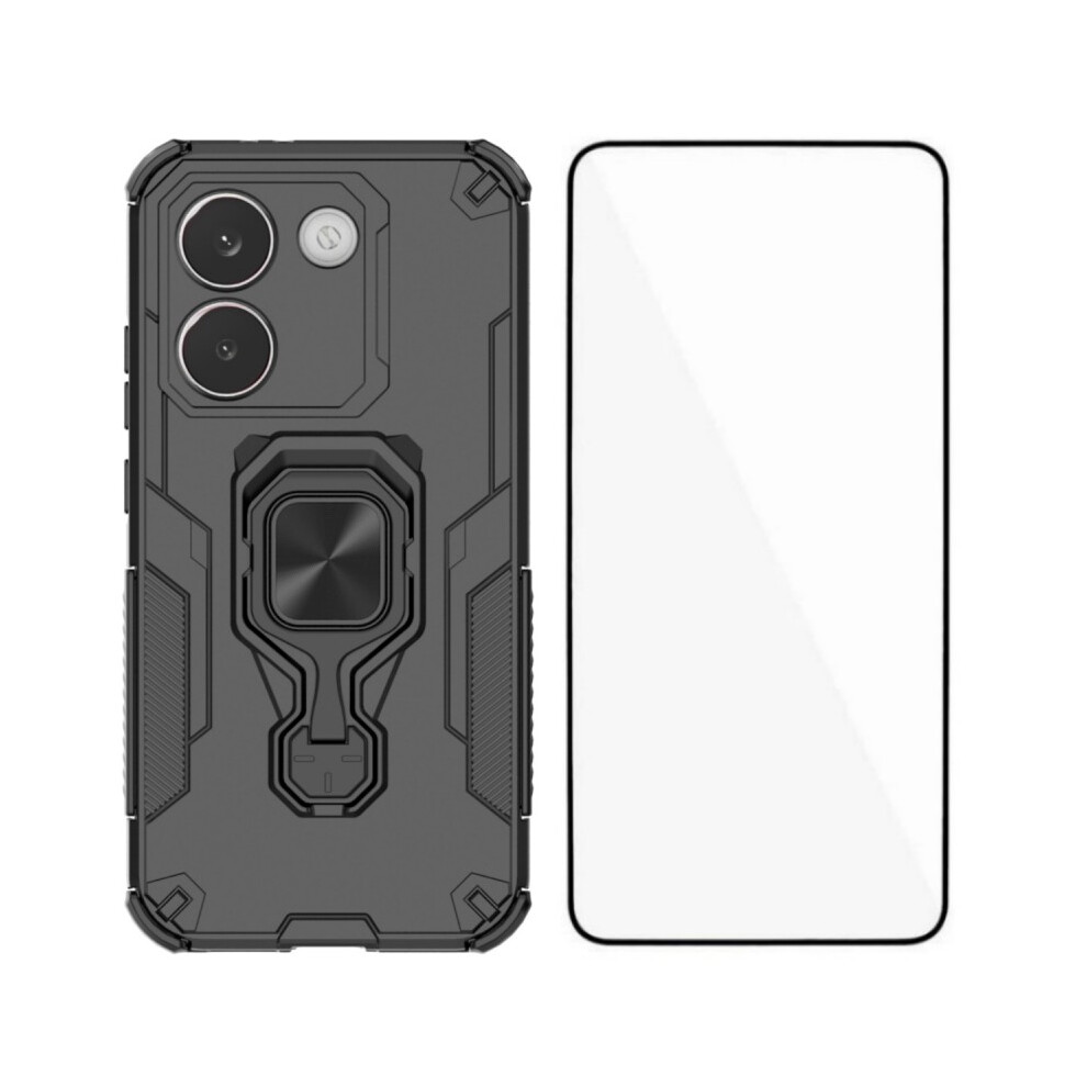 (Black) Phone Cover For Xiaomi Redmi Turbo 5 5G / Xiaomi Poco X8 Pro 5G Phone Case Pc Tpu Back Cover Kicksta Black 6914293831156