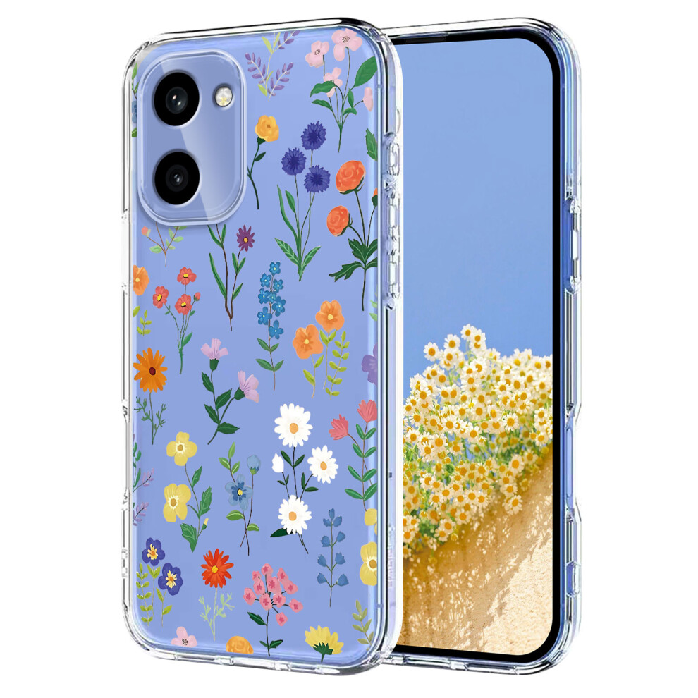 (Daisies) Phone Cover For Oneplus Ace 6 5G / Oneplus Ace 6T 5G / Oneplus 15R 5G Case Butterfly Floral Pattern 6914296279061
