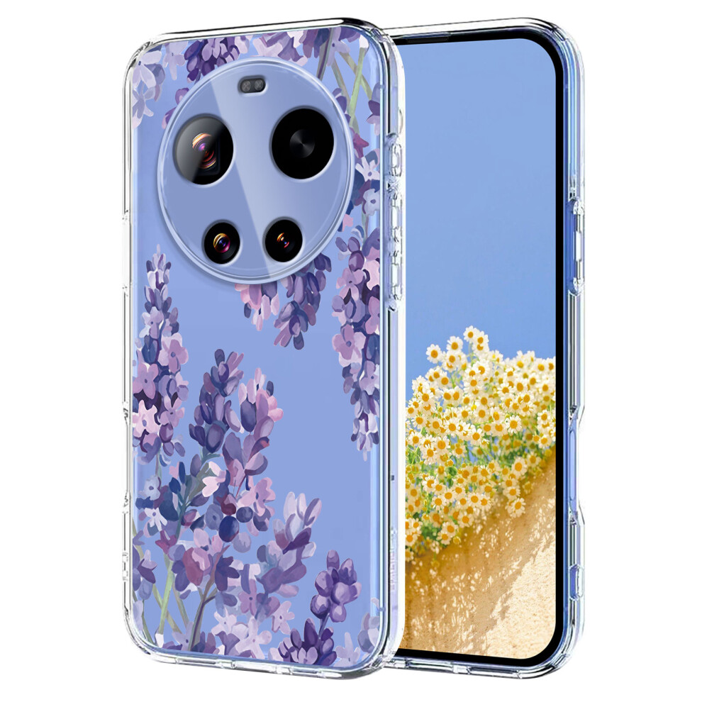 (Wisteria) Phone Cover For Xiaomi 17 Ultra 5G Case Butterfly Floral Pattern Printing Tpu Phone Back Cover Wisteria 6914296370812