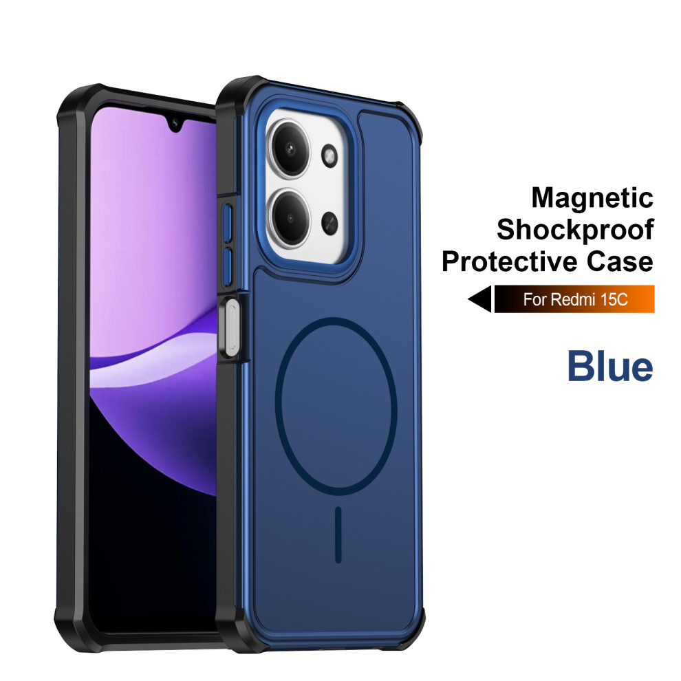 (Blue) Phone Cover For Xiaomi Poco C85 4G (171Mm) / Xiaomi Redmi 15C 5G (Global) (171Mm) / Xiaomi Redmi 15C Blue 6914298389966