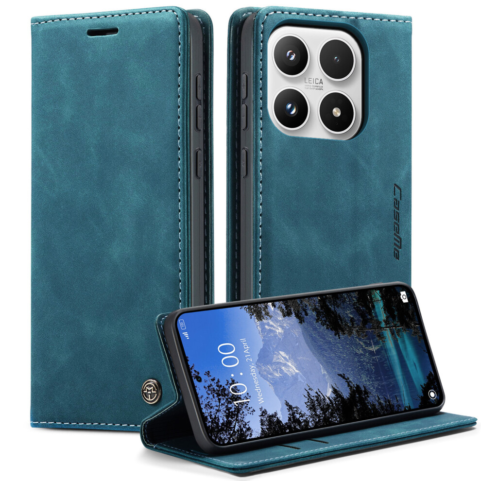 (Blue) Phone Cover For Xiaomi 17 Wallet Case 013 Series Pu Leather Phone Cover Stand Blue 6914298300367